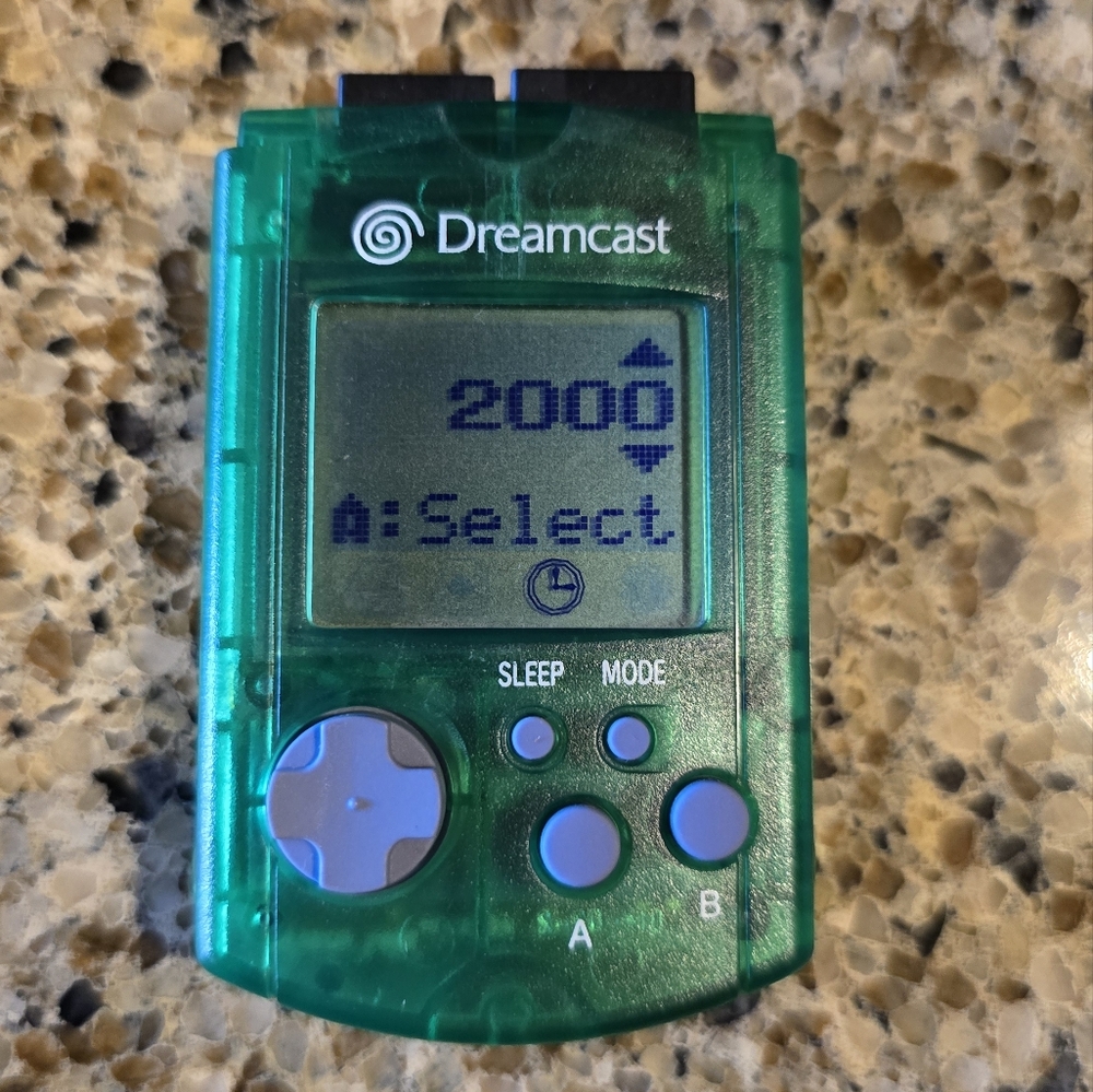Green Sega Dreamcadt Controller and VMU Japan Only - Picture 3 of 7